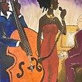 Mo JAZZ Painting by Angie ONeal Mo JAZZ Painting by Angie ONeal