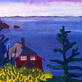 Monhegan Late Afternoon by Debra Bretton Robinson Monhegan Late Afternoon by Debra Bretton Robinson