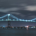 Moody Skies over the Newport Bridge Photograph by Christina McGoran Moody Skies over the Newport Bridge Photograph by Christina McGoran