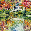 Moon Bridge Painting by Hailey E Herrera Moon Bridge Painting by Hailey E Herrera