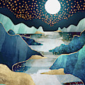 Moon Glow Digital Art by Spacefrog Designs Moon Glow Digital Art by Spacefrog Designs