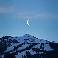 Moon Rising Over Whistler Blackcomb Photograph by Rick Deacon Moon Rising Over Whistler Blackcomb Photograph by Rick Deacon