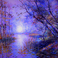 Moonlight from Heaven Painting by Jane Small Moonlight from Heaven Painting by Jane Small