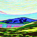 Morning Shadows At Balestrand Painting by Rod Whyte Morning Shadows At Balestrand Painting by Rod Whyte
