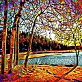 Mosaic Landscape Design 284 Digital Art by Lucie Dumas Mosaic Landscape Design 284 Digital Art by Lucie Dumas