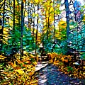 Mosaic Landscape Forest Design 283 Digital Art by Lucie Dumas Mosaic Landscape Forest Design 283 Digital Art by Lucie Dumas