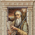 Moses Painting by Kurt Wenner Moses Painting by Kurt Wenner