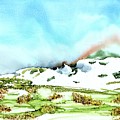 Mother Nature's Stutter Step Painting by Angela Marinari Mother Nature's Stutter Step Painting by Angela Marinari