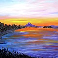 Mount Hood Over Wintler Beach #1 by Dunbar's Local Art Boutique Mount Hood Over Wintler Beach #1 by Dunbar's Local Art Boutique