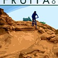 Mountain Biking Horsethief Bench, Fruita, Colorado Digital Art by PJ Steinholtz Mountain Biking Horsethief Bench, Fruita, Colorado Digital Art by PJ Steinholtz