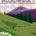 Mountain Biking Red Trail No. 9125, Breckenridge, Colorado Digital Art by PJ Steinholtz Mountain Biking Red Trail No. 9125, Breckenridge, Colorado Digital Art by PJ Steinholtz