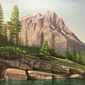 Mt. Otokomi Painting by Lee Tisch Bialczak Mt. Otokomi Painting by Lee Tisch Bialczak