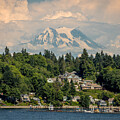 Mt. Rainier Sunset by Mark Triplett