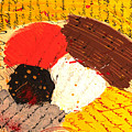 Music and Poetry Fragment Drawing by Tatiana Irbis Music and Poetry Fragment Drawing by Tatiana Irbis