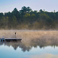 Muskoka Foggy Sunrise Photograph by Dee Potter Muskoka Foggy Sunrise Photograph by Dee Potter