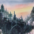 Search for Hope---Sunset at Mount LeConte by Catherine Ludwig Donleycott