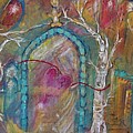 Mystic WayShower Door Keeper of Possibility Painting by Feather Redfox Mystic WayShower Door Keeper of Possibility Painting by Feather Redfox