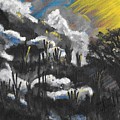 Mystical Mirage Painting by Esoteric Gardens KN Mystical Mirage Painting by Esoteric Gardens KN