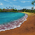 Napili Bay During Covid 19 Painting by Darice Machel McGuire Napili Bay During Covid 19 Painting by Darice Machel McGuire