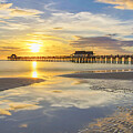 Naples Pier Sunset5 Photograph by Joey Waves