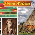 Native American Proud Nations Mixed Media by Nancy Ayanna Wyatt Native American Proud Nations Mixed Media by Nancy Ayanna Wyatt