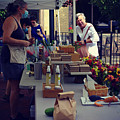 Neighborhood Farmers Market - Color - Frank J Casella Photograph by Frank J Casella Neighborhood Farmers Market - Color - Frank J Casella Photograph by Frank J Casella