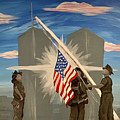 Never Forget 9/11 Painting by Deena Withycombe Never Forget 9/11 Painting by Deena Withycombe