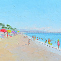 Newport Beach and Balboa Pier California by Jan Matson