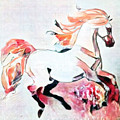 NFT Cantering Horse 004 by Stacey Mayer Digital Art by Stacey Mayer NFT Cantering Horse 004 by Stacey Mayer Digital Art by Stacey Mayer