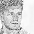 Nico Hulkenberg crosshatch pen portrait Drawing by Moospeed Art Nico Hulkenberg crosshatch pen portrait Drawing by Moospeed Art