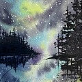 Night Skies over Acadia Painting by Kellie Chasse Night Skies over Acadia Painting by Kellie Chasse