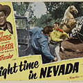 Night Time in Nevada - 1948 - Roy Rogers - Trigger - Adele Mara by Original Movie Poster