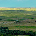 Niobrara River Panorama Diptych - left panel by Mark Dahmke