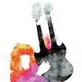 No011 MY Led zeppelin Watercolor Music poster by Chungkong Art No011 MY Led zeppelin Watercolor Music poster by Chungkong Art