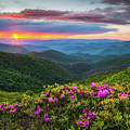 North Carolina Blue Ridge Parkway Landscape Craggy Gardens NC Photograph by Dave Allen North Carolina Blue Ridge Parkway Landscape Craggy Gardens NC Photograph by Dave Allen