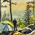North Carolina Camping by Larry Whitler