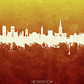 Norwich England Skyline #54b by Michael Tompsett Norwich England Skyline #54b by Michael Tompsett