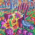November Quilt Painting by Diane Phalen November Quilt Painting by Diane Phalen