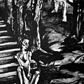 Nowhere To Go But Up Drawing by Zan Savage Nowhere To Go But Up Drawing by Zan Savage