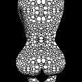 Nude Art - Vulnerable - Black And White By Sharon Cummings Painting by Sharon Cummings Nude Art - Vulnerable - Black And White By Sharon Cummings Painting by Sharon Cummings