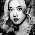 Number one Girl, ROSE BW by Gradify Creations