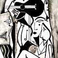 Nuth in Jazz Digital Art by Bodo Vespaciano Nuth in Jazz Digital Art by Bodo Vespaciano