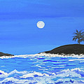 Ocean Waves in Gouache Painting by Lisa Neuman Ocean Waves in Gouache Painting by Lisa Neuman