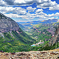 October 2020 Telluride from Black Bear  Photograph by Alain Zarinelli