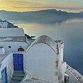Oia Sunset by Kostas Petrakos