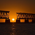 Old Bahia Honda Rail Bridge Sunset Photograph by Monika Salvan Old Bahia Honda Rail Bridge Sunset Photograph by Monika Salvan