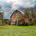 Old Barn In Metamora DSC_0720 Photograph by Michael Thomas Old Barn In Metamora DSC_0720 Photograph by Michael Thomas
