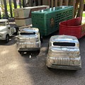 Old Toy Semi Trucks by Valerie Collins