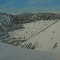 Omalos Plateau Crete in Winter by David Capon