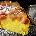 One slice of an apple cake with powder sugar Photograph by Sebastian Radu One slice of an apple cake with powder sugar Photograph by Sebastian Radu